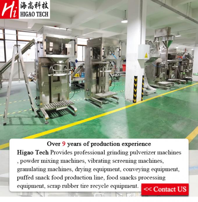 High Speed Automatic Rice Grain Nuts Weighing 8 Heads Multihead Weigher Packing Machine