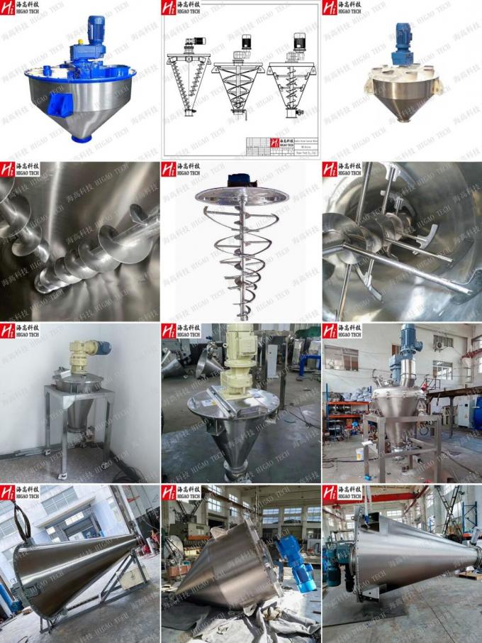 Vertical Twin Screw Cone Mixer for Particles Mixing