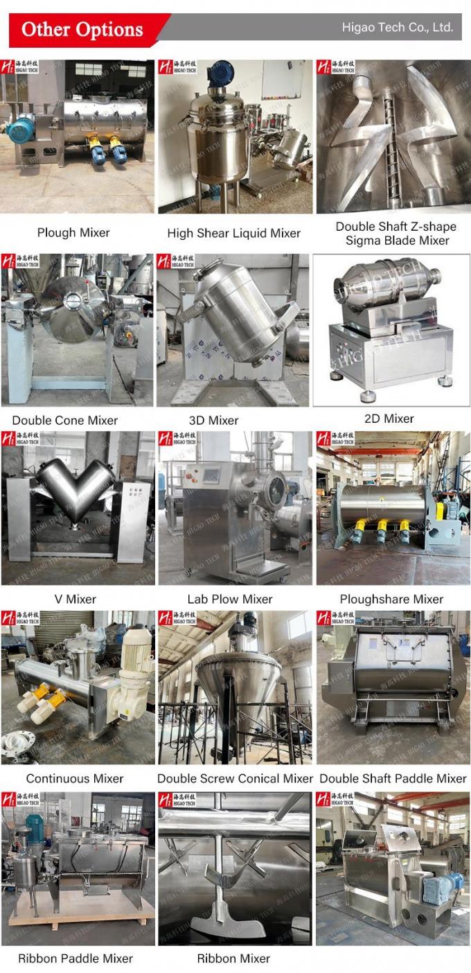 2D Motion Mixer Two-Dimensional Mixer for Pharmaceutical Machinery Food and Chemical Industry