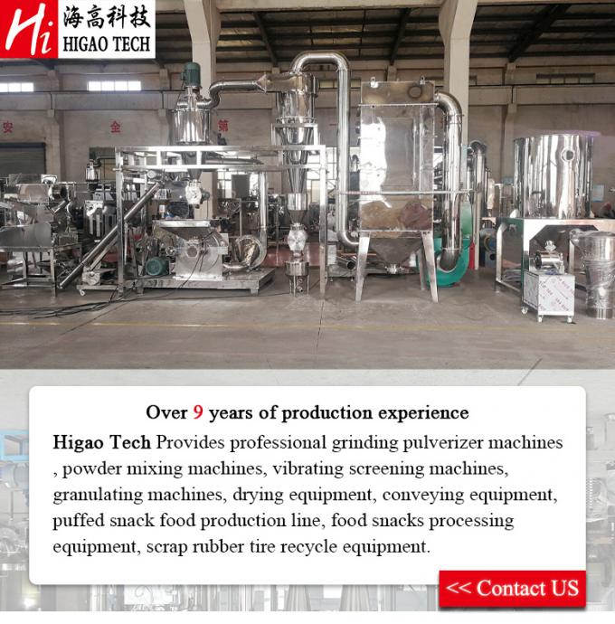 High Efficiency Stainless Steel Ice Sugar Universal Grinder Pulverise Milling Machine